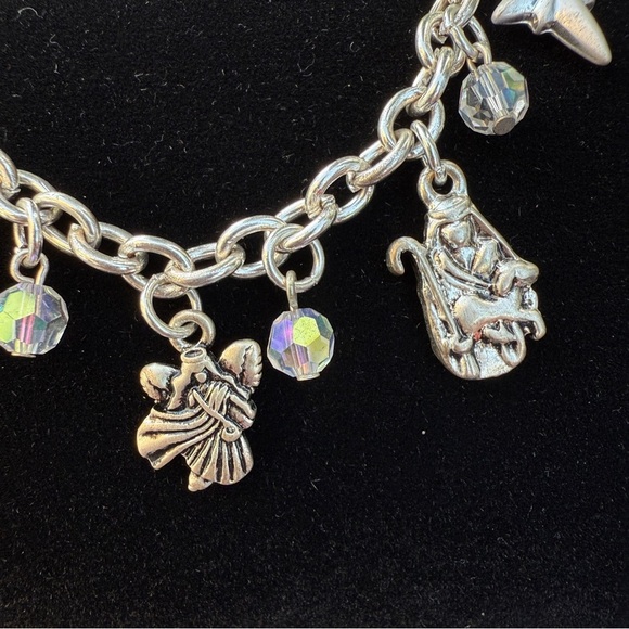 Story of Christmas Christ’s Birth Religious Jesus Nativity Charm Bracelet - Picture 16 of 17